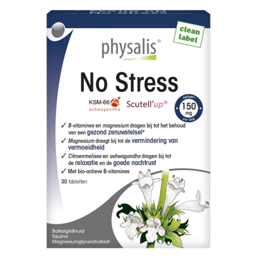 30 tabletten Physalis No Stress