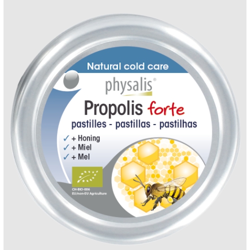 45 pastilles Physalis Propolis Forte Biologisch