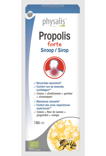 150 ml Physalis Propolis Forte Siroop Biologisch