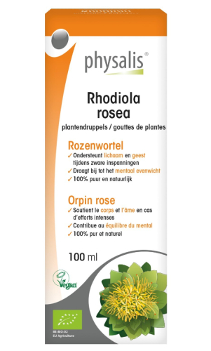 100 ml Physalis Rhodiola Rosea Biologisch