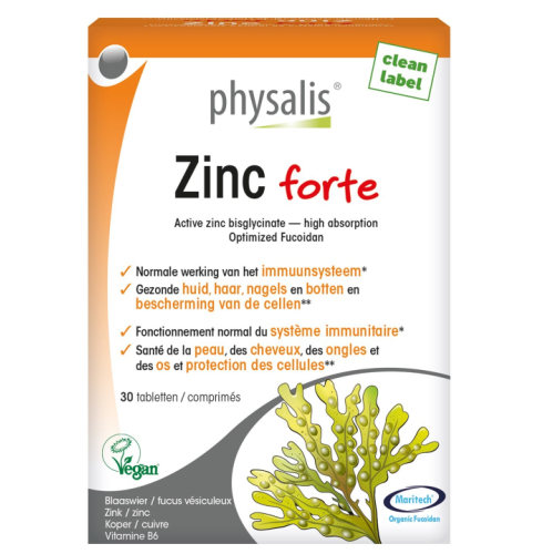 30 tabletten Physalis Zinc Forte