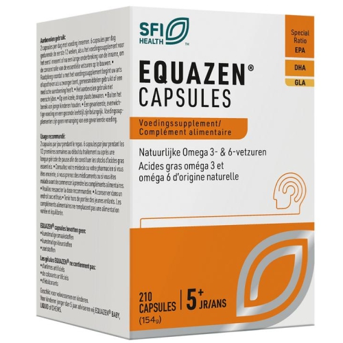 210 Kapseln Equazen  Natuurlijke Omega-3 & -6 Vetzuren