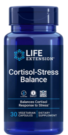 30 Vegetarische Kapseln Life Extension Cortisol-Stress Balance