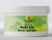 500 Gramm Volatile Rode Klei Poeder