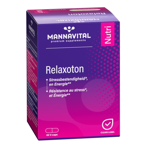 60 V-caps Mannavital Relaxoton