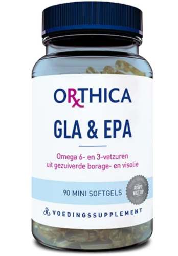 90 Softgels Orthica GLA & EPA