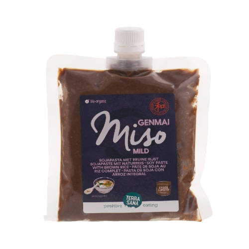 345 gram Terrasana Genmai Miso Eko met Schroefdop Biologisch