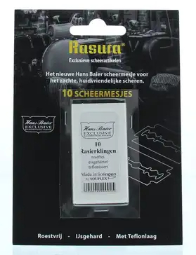 10 stuks Hans Baier Scheermesje voor Safety Razor