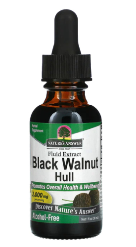 30 Ml Natures Answer Black Walnut Hull Zwarte Walnootschillen