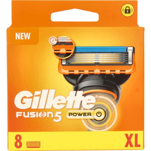 8 stuks Gillette Fusion 5 Power Mesjes