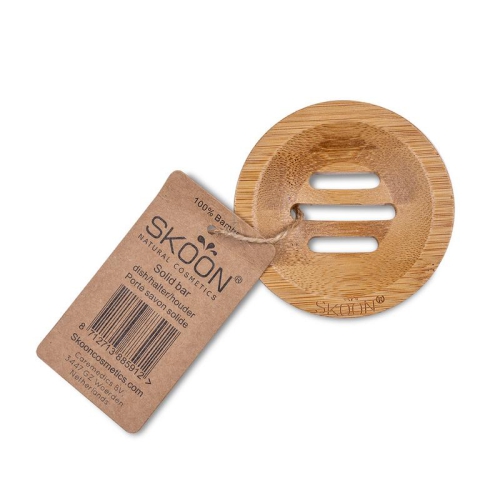 Skoon Bamboe Solid Bar Houder Rond 1 Stücke