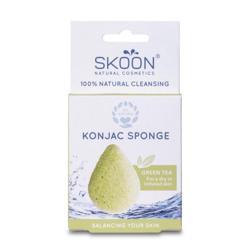 Skoon Konjac Sponge Green Tea