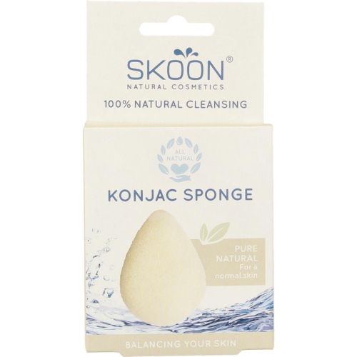 Skoon Konjac Sponge Pure Natural