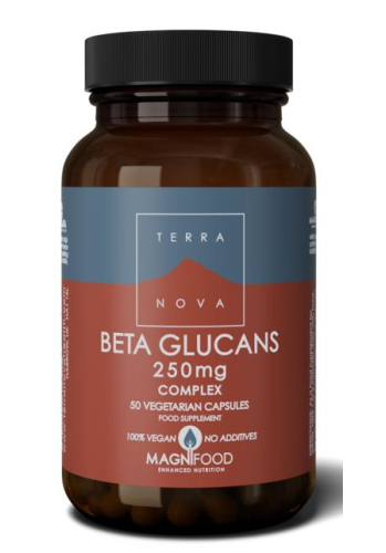 50 vegetarische capsules Terranova Beta Glucans 250 mg Complex