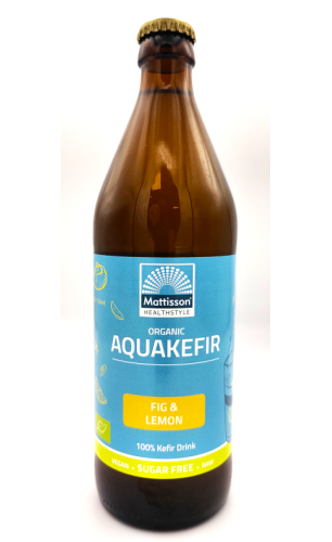 Mattisson Aquakefir Fig & Lemon Biologisch