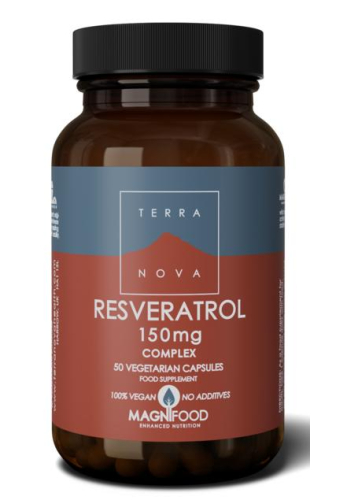 50 capsules Terranova Resveratrol 150 mg Complex