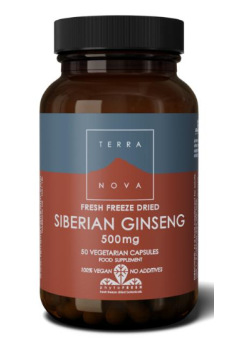 50 Kapseln Terranova Siberian Ginseng 500 mg