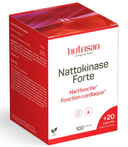 Nutrisan Nattokinase Forte 100+20 Kapseln
