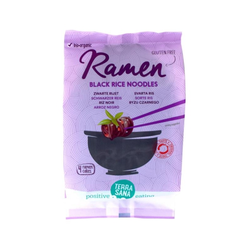 280 gram Terrasana Ramen Zwarte Rijst Biologisch