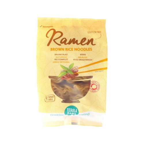 280 gram Terrasana Ramen Bruine Rijst Biologisch