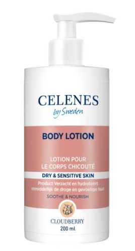 Celenes Body Lotion Dry & Sensitive Skin Cloudberry