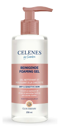 Celenes Reinigende Foaming Gel Dry & Sensitive Skin Cloudberry
