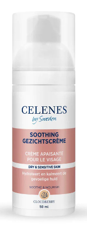 Celenes Soothing Gezichtscrème Dry & Sensitive Skin Cloudberry