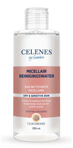 Celenes Micellair Reinigingswater Dry & Sensitive Skin Cloudberry