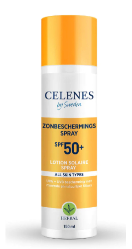 150 ml Celenes Zonbeschermingsspray SPF50+ All Skin Types Herbal
