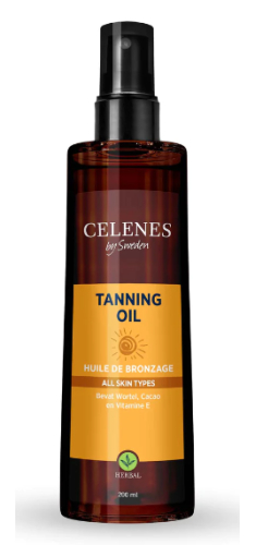 Celenes Tanning Oil All Skin Types Herbal