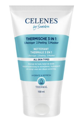 150 ml Celenes Thermische 3 in 1 Masker All Skin Types Thermal
