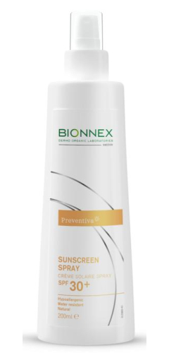 200 ml Bionnex Preventiva Sunscreen Spray SPF30+