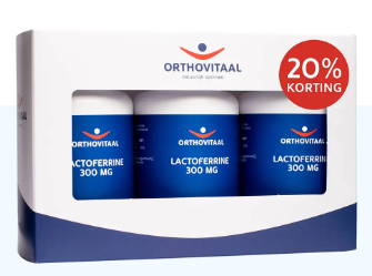 3 x 60 Kapseln Orthovitaal Lactoferrine 300 mg Voordeelverpakking