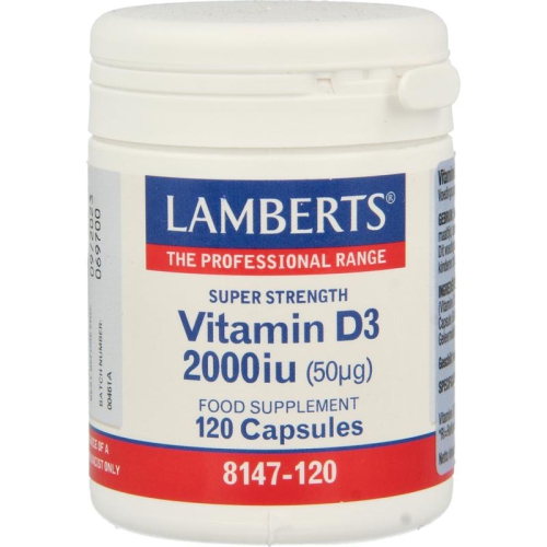 Lamberts Vitamine D3 2000IE (50mcg)