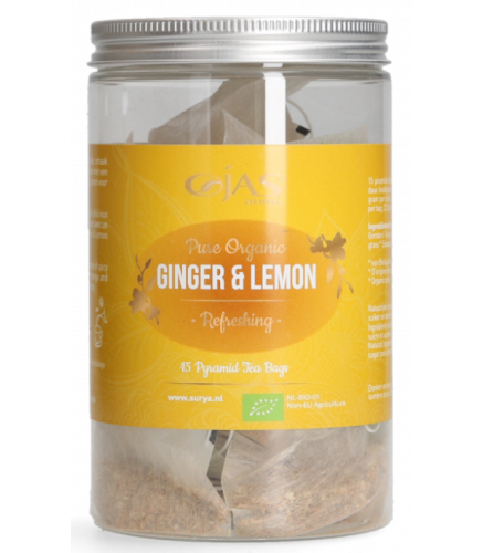 Ojas Ayurveda Ginger & Lemon 15 Tüte