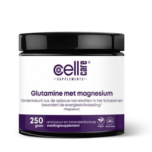 250 Gramm CellCare Supplements Glutamine met Magnesium