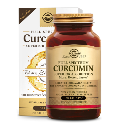 30 softgels Solgar Full Spectrum Curcumin