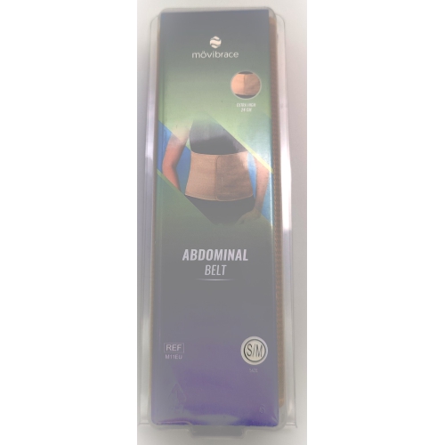 1 stuk Mövibrace Buik Band Extra High Beige Maat SM