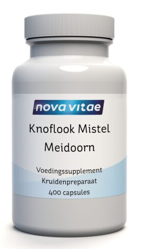 400 capsules Nova Vitae Knoflook Mistel Meidoorn