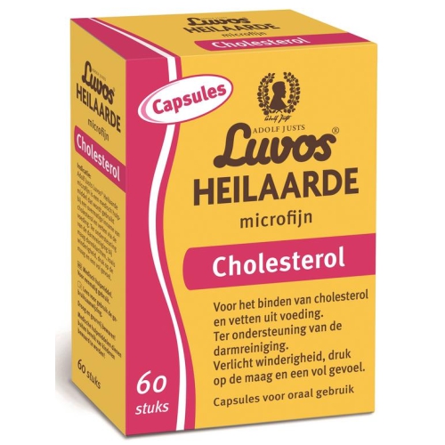 60 Kapseln Luvos Heilaarde Microfijn Cholesterol
