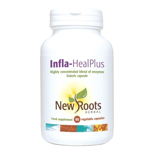 90 capsules New Roots Herbal Infla-HealPlus
