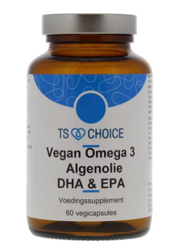 60 capsules TS Choice Vegan Omega 3 Algenolie DHA & EPA