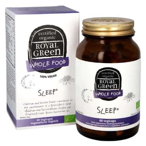 60 Vegicaps Royal Green Sleep Biologisch