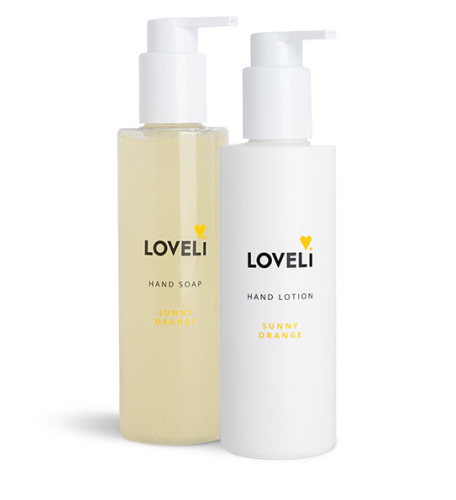 Loveli Hand Soap & Hand Lotion Sunny Orange