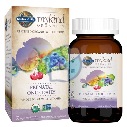 Garden of Life MyKind Organics Prenatal Once Daily 30 tablets