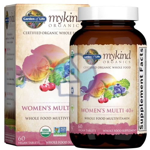 Garden of Life MyKind Organics Women's Multi 40+ 60 tabletten