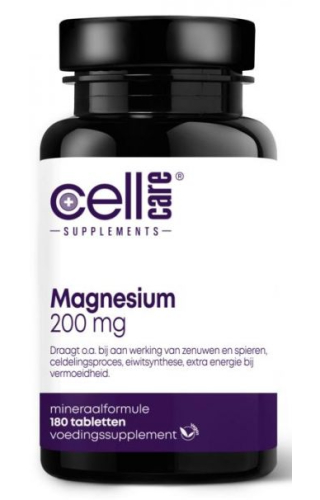 180 Tabletten CellCare Supplements Magnesium 200 mg