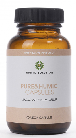 Humic Solution Pure&Humic Liposomale Humuszuur 90 vegetarian capsules