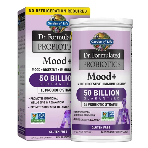 Garden of Life Dr. Formulated Probiotics Microbiome Formula Mood+ 60 capsules