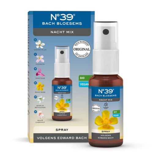 Lemon Pharma No. 39 Bach Bloesems Spray Nacht Rust Mix